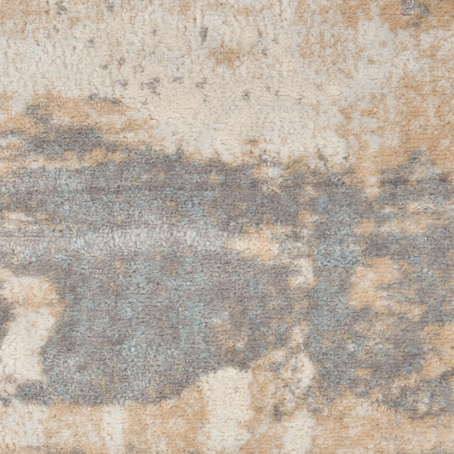 Calvin Klein CK005 Enchanting 2'3" x 7'3" Ivory Seaglass Modern Indoor Rug