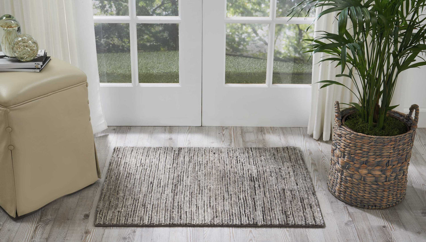 Nourison Ocean 2' x 3' Sand Modern Indoor Rug