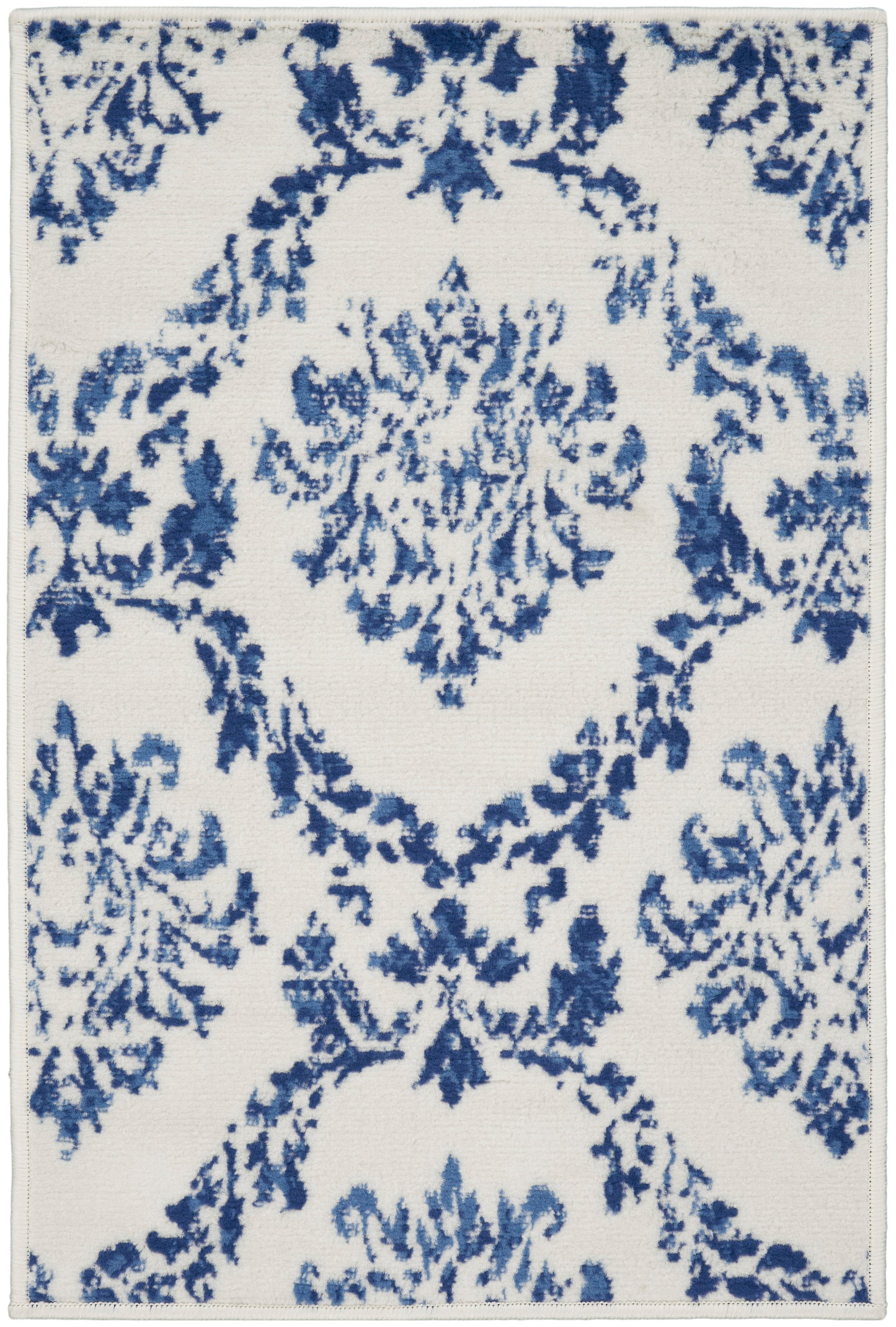 Nourison Whimsicle 2' x 3' Ivory Navy Farmhouse Indoor Rug