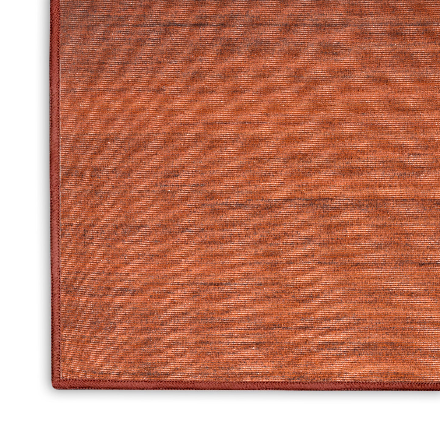 Nourison Washable Essentials 6' x 9' Brick Modern Indoor Rug