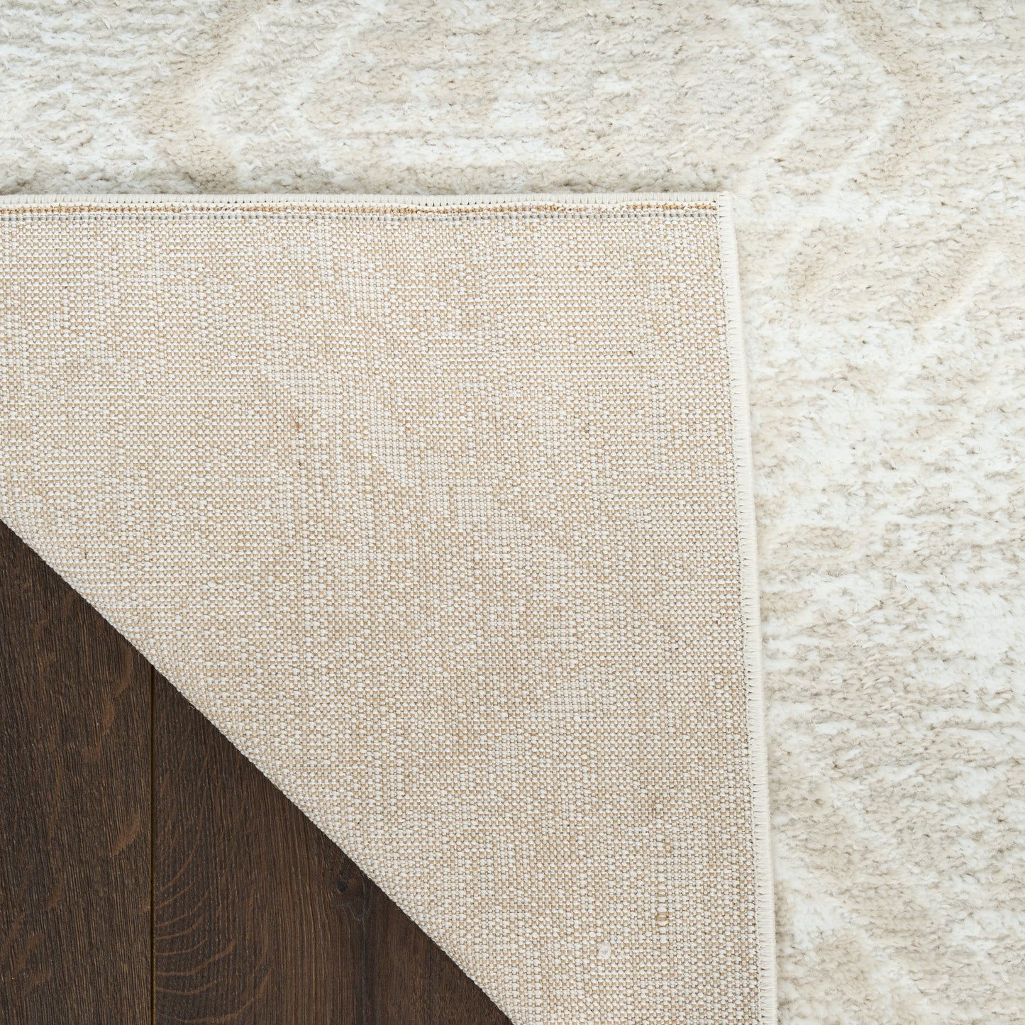 Nourison Dekor 2' x 4' Beige Modern Indoor Rug