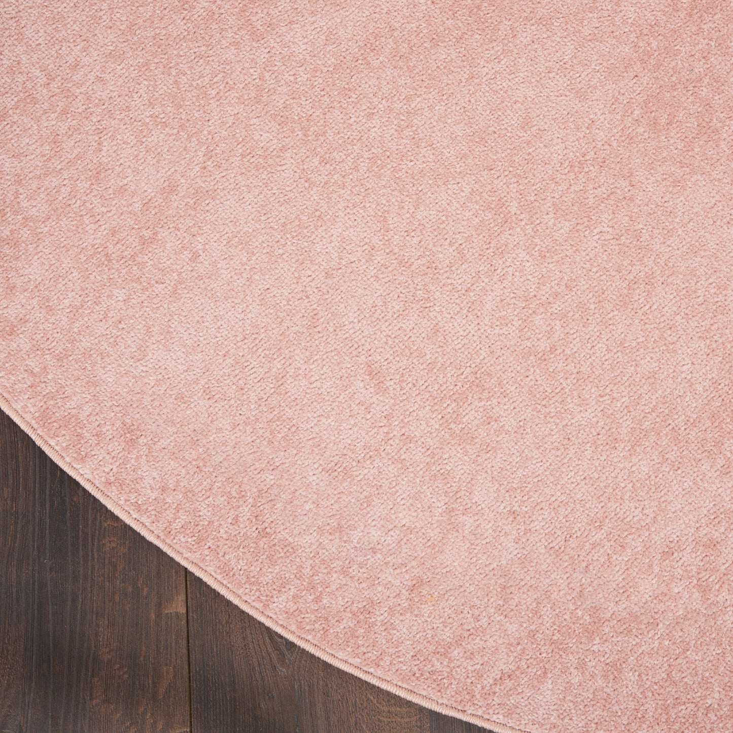 Nourison Nourison Essentials 4' x Round Pink Outdoor Rug