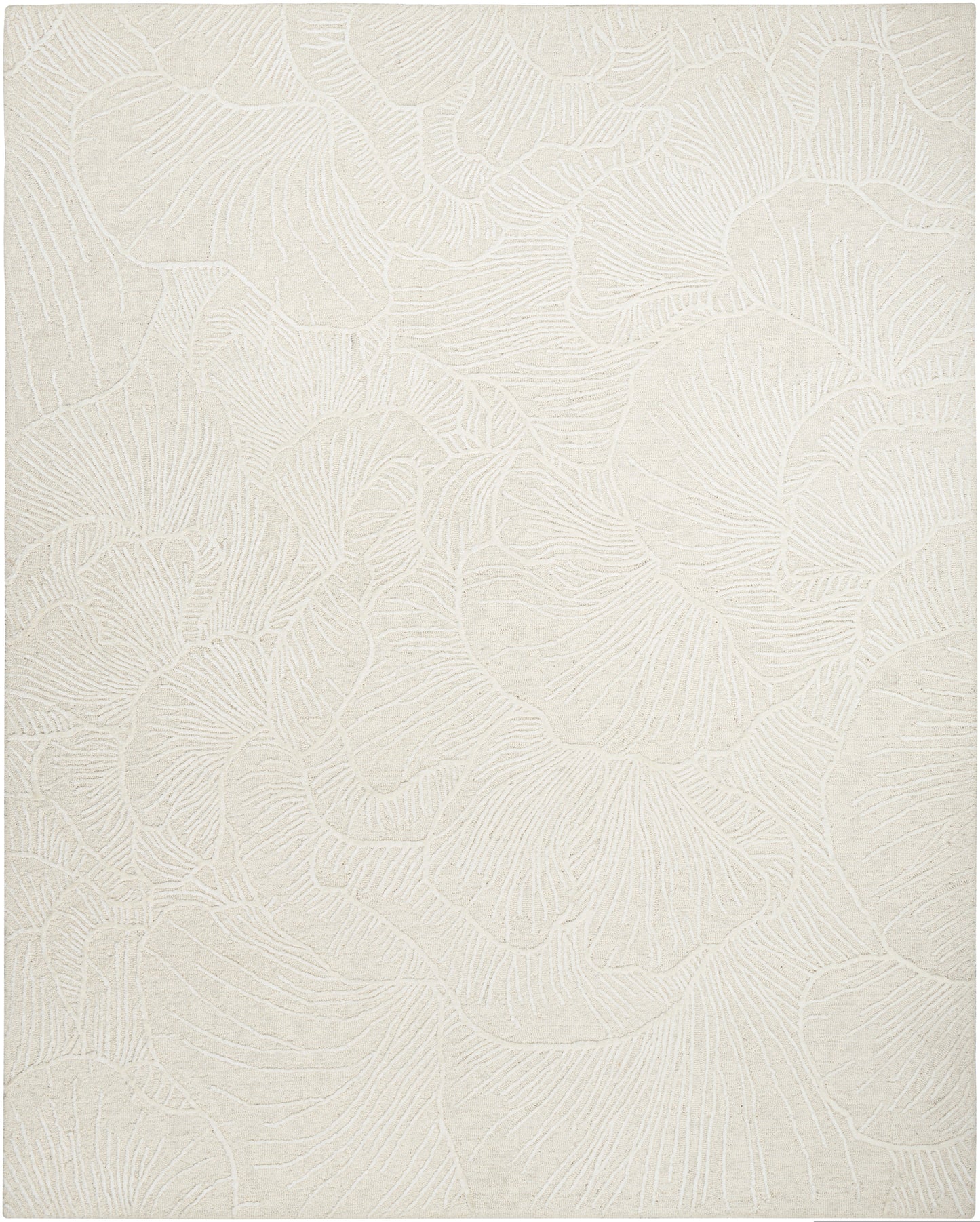 Nourison Avra 7'9" x 9'9" Ivory Modern Indoor Rug