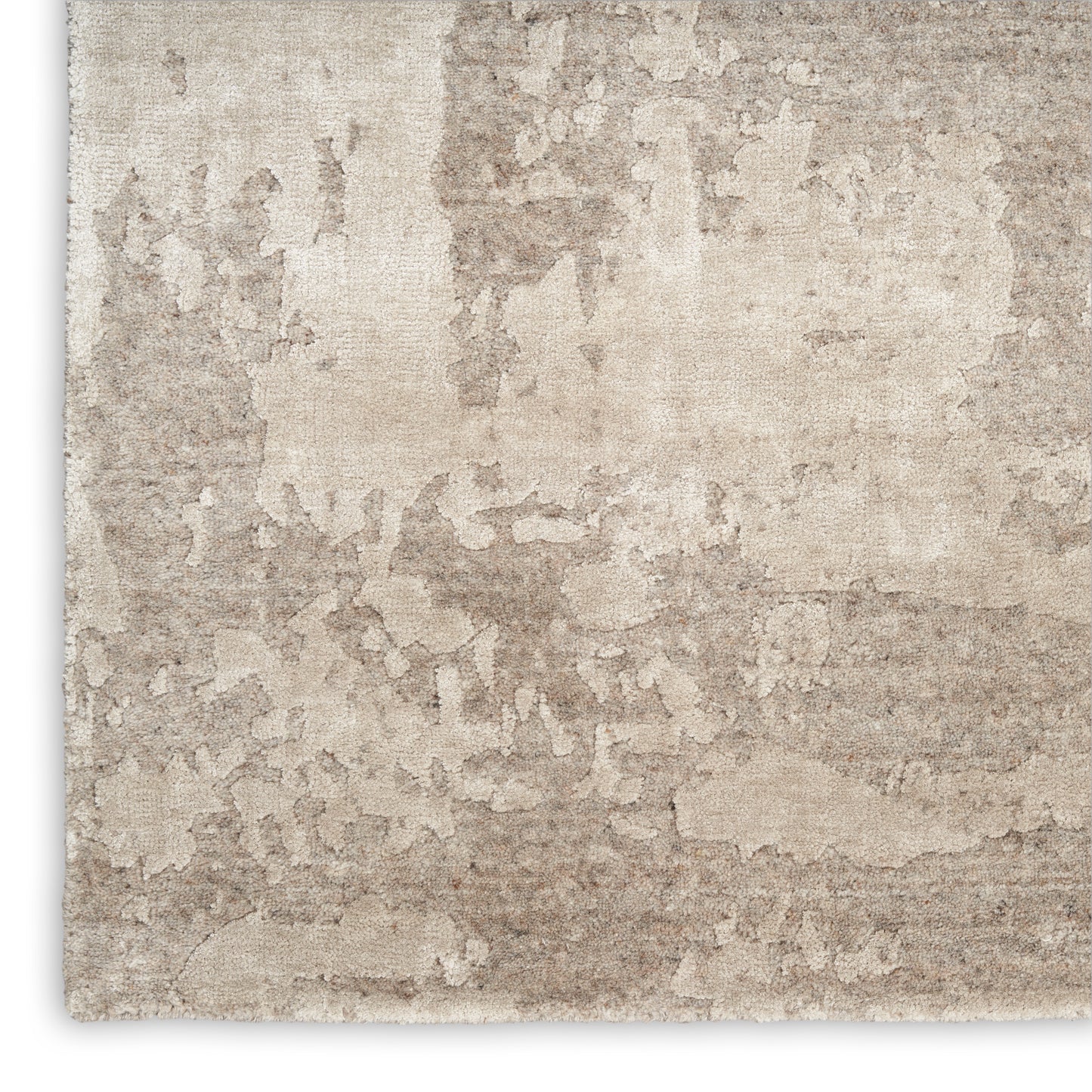 Nourison Harmony 9'9" x 13'9" Silver Grey Modern Indoor Rug