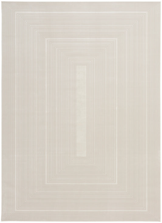 Calvin Klein CK024 Irradiant 6' x 9' Ivory Modern Indoor Rug