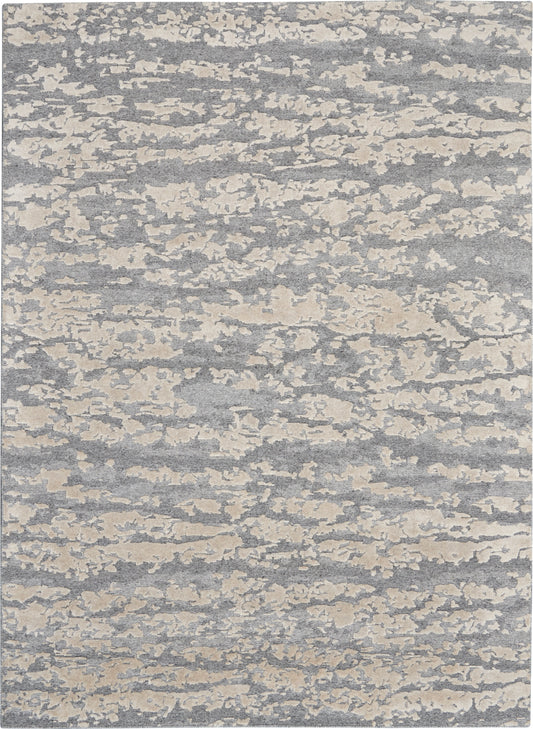 Nourison Divine 5'6" x 7'5" Sand Storm Modern Indoor Rug