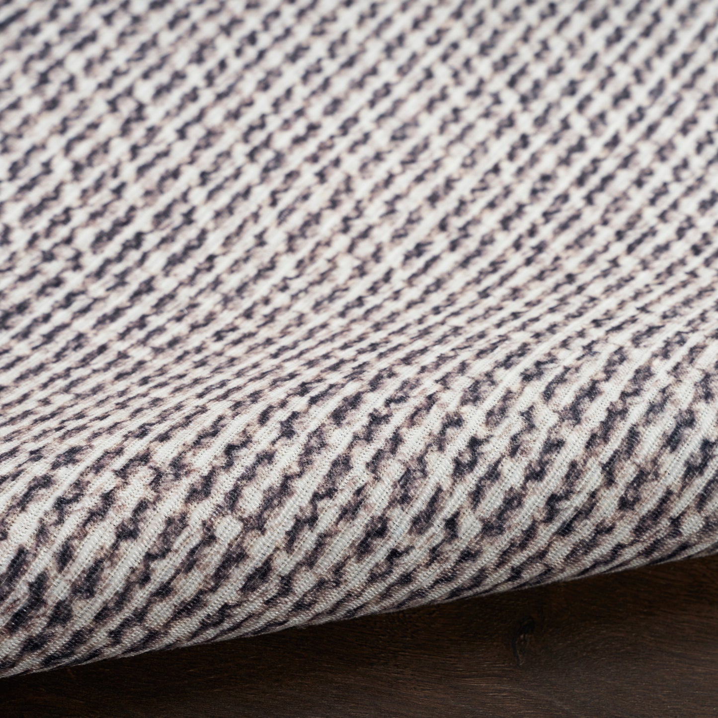 Nourison Nourison Washables 3' x 5' Ivory Grey Modern Indoor Rug