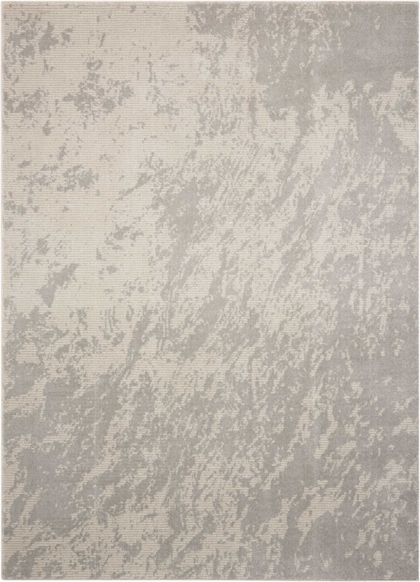 Nourison Maxell 5'3" x 7'3" Ivory/Grey Modern Indoor Rug