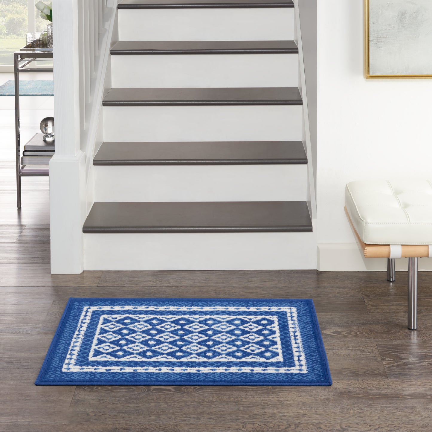 Nourison Whimsicle 2' x 3' Navy Farmhouse Indoor Rug
