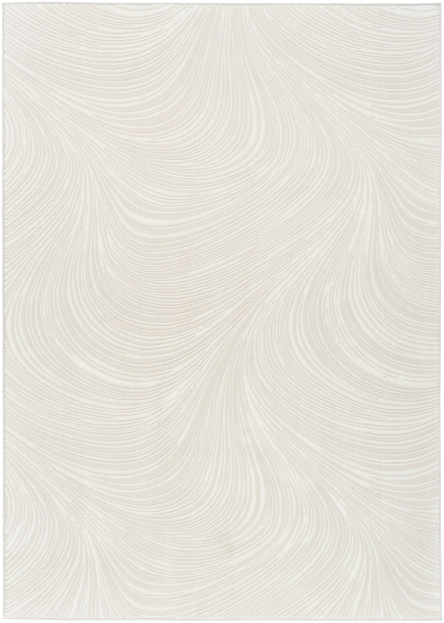 DKNY Central Park West 5'3" x 7'3" Ivory Modern Indoor Rug