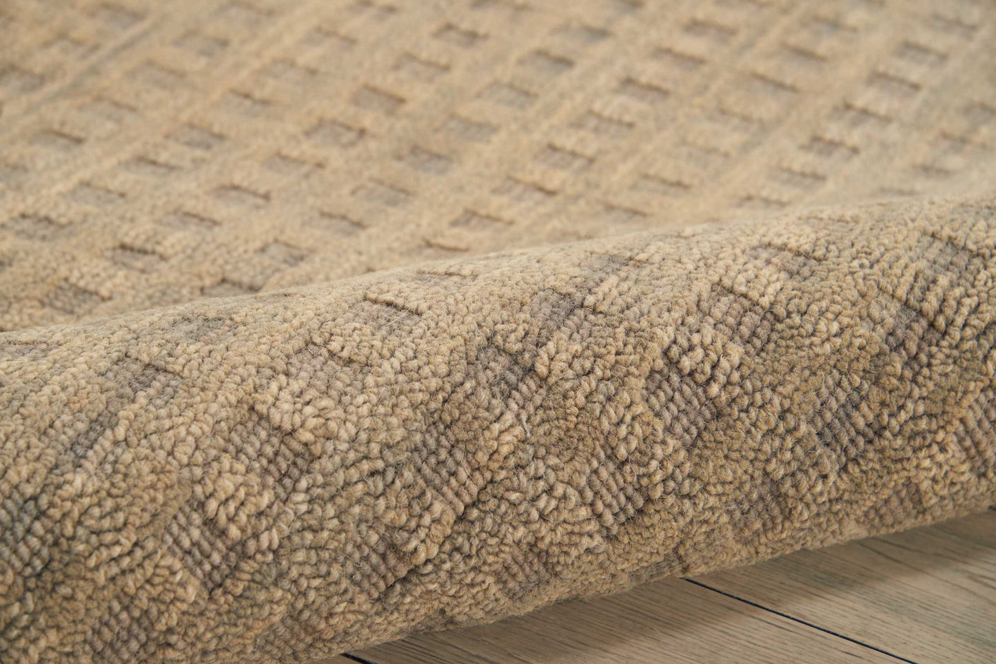 Nourison Marana 5' x 7'6" Latte Contemporary Indoor Rug