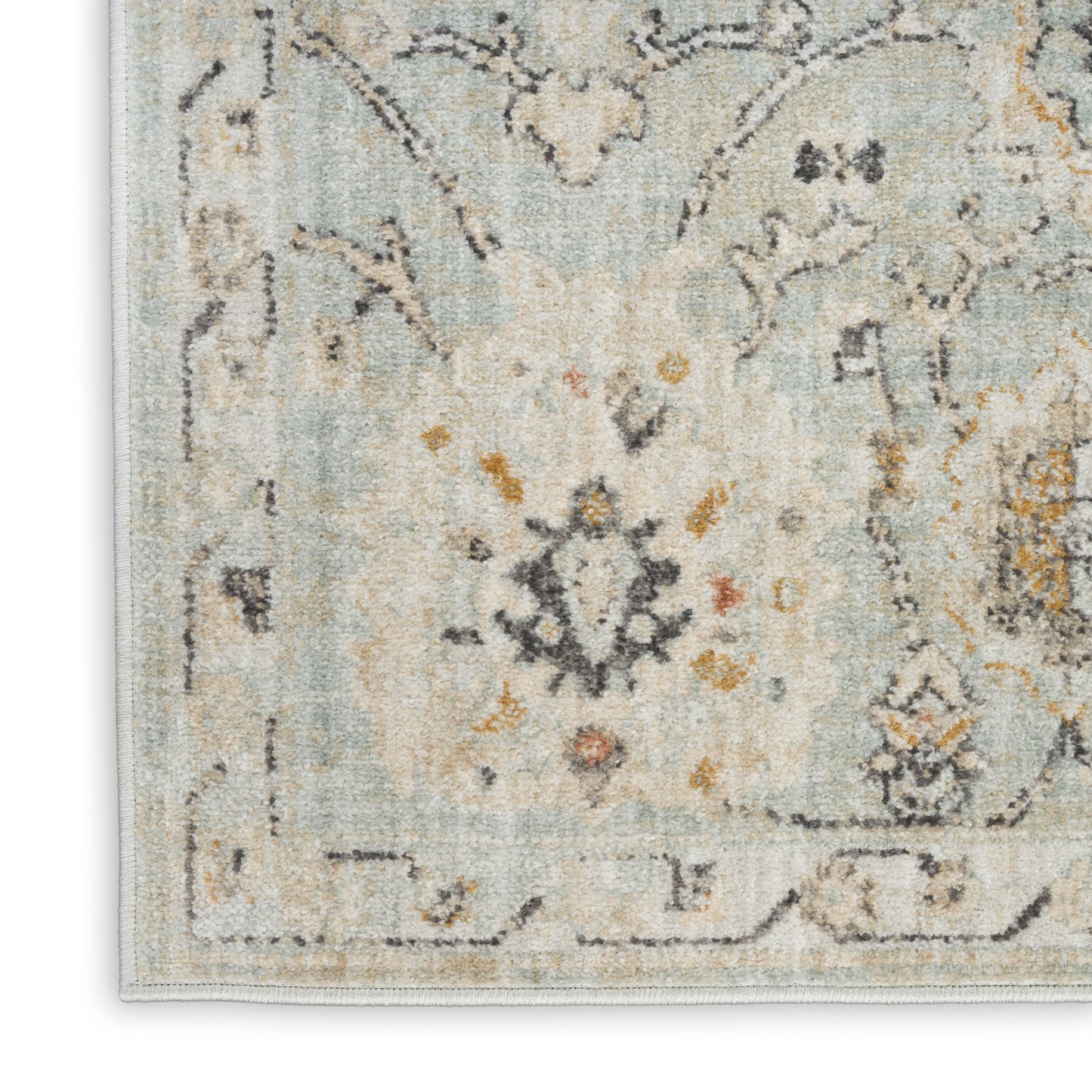 Nourison Oushak Home 8' x 9'10" Mint Vintage Indoor Rug