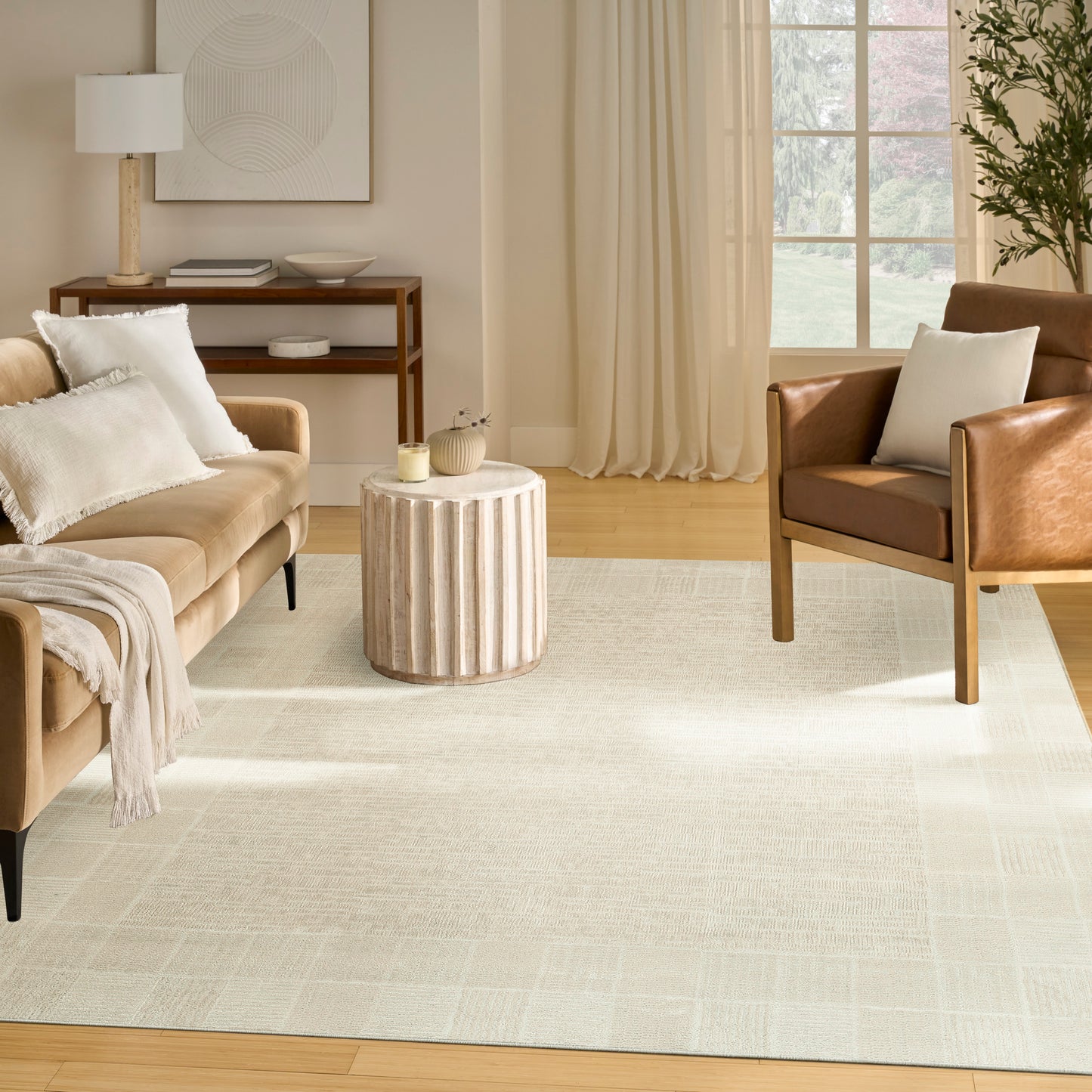Nourison Nordic 8' x 10' Ivory Modern Indoor Rug