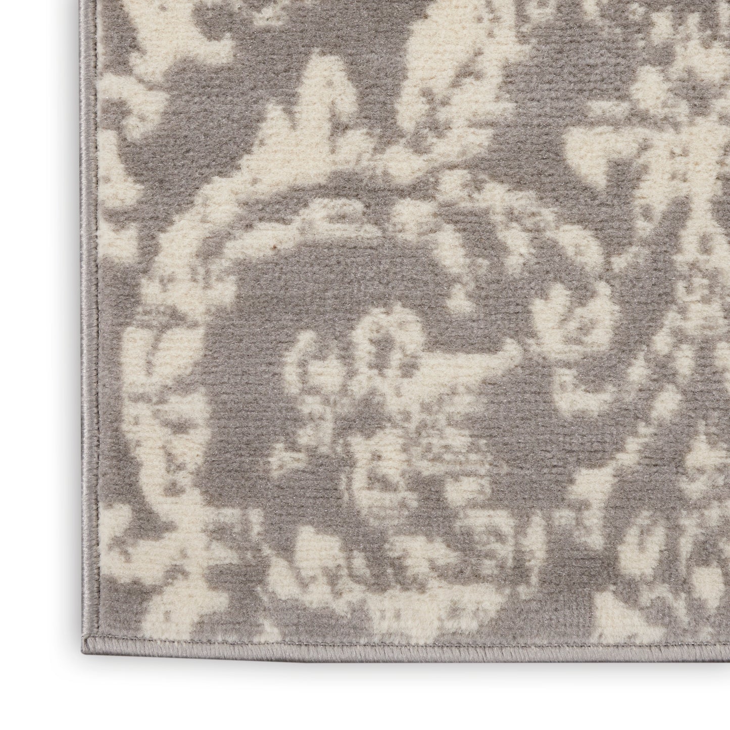 Nourison Jubilant 3' x 5' Grey Vintage Indoor Rug