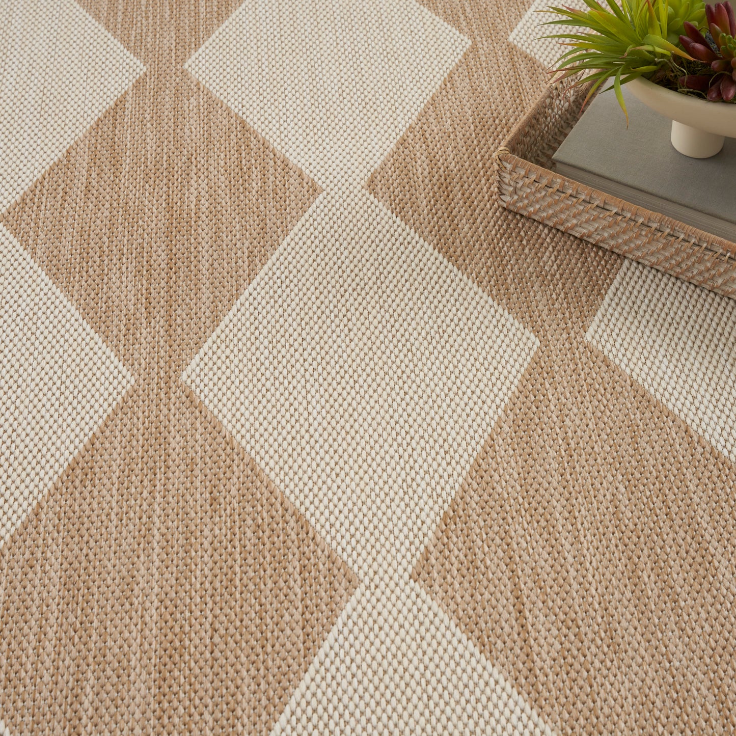 Nourison Positano 6' x 9' Jute Modern Rug