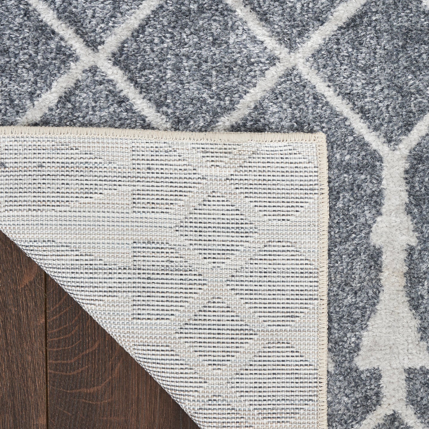 Nourison Astra Machine Washable 9' x 12' Denim Bohemian Indoor Rug