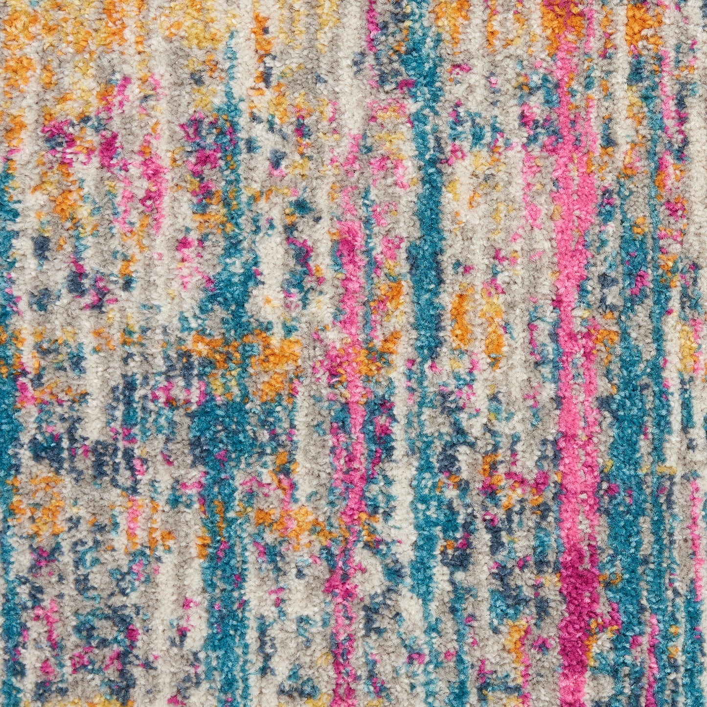 Nourison Passion 1'10" x 6' Ivory/Multi Modern Indoor Rug