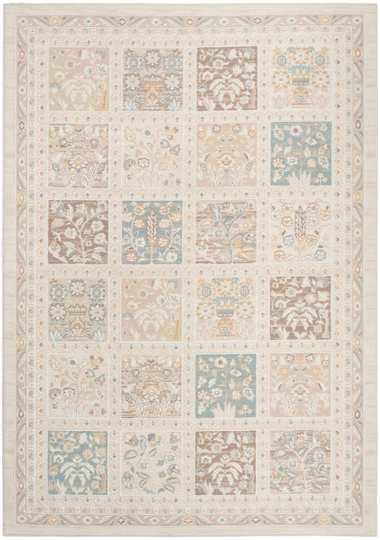 Nourison Isla 7'10" x 9'10" Multicolor Vintage Indoor Rug