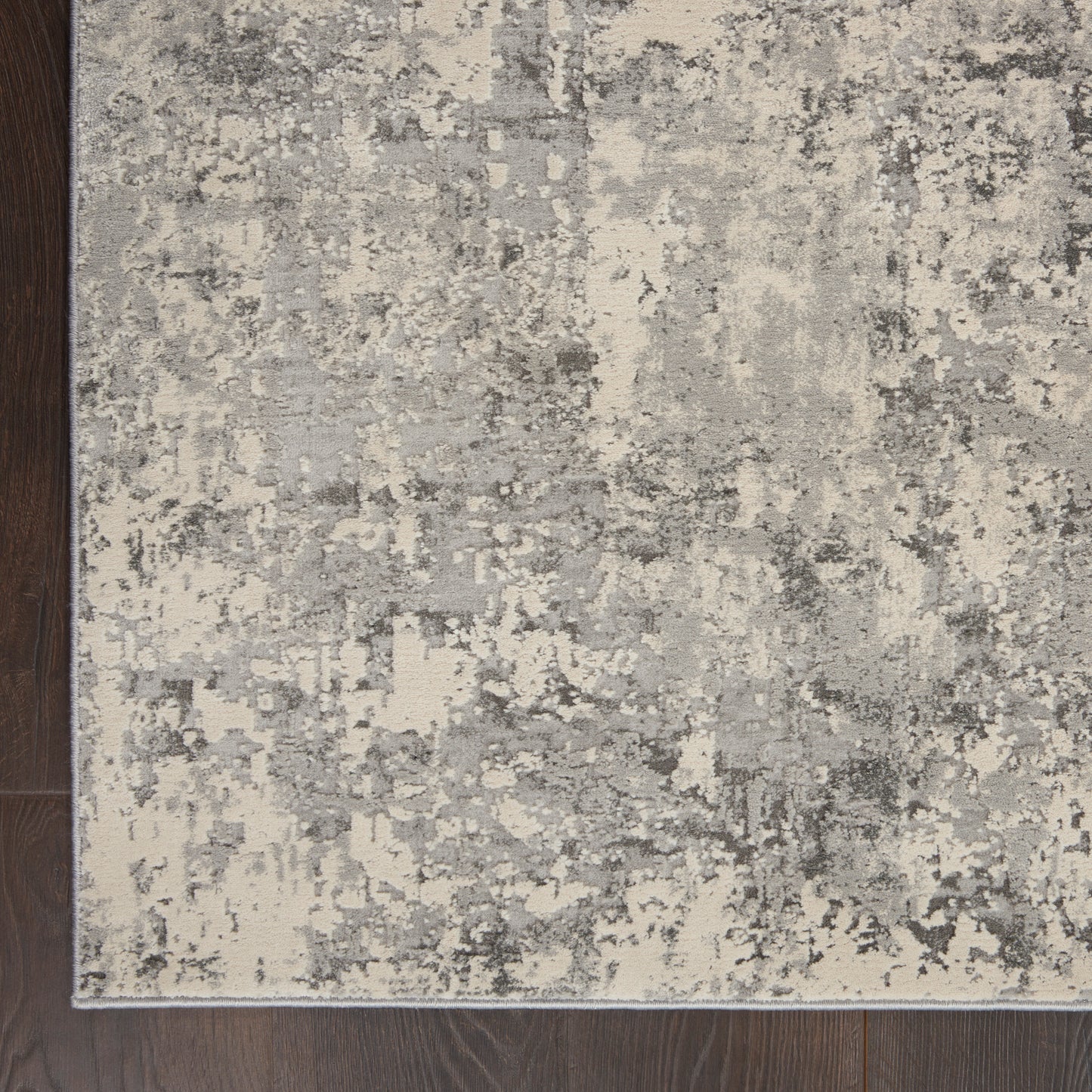 Nourison Rustic Textures 6' x 9' Grey Beige Rustic Indoor Rug