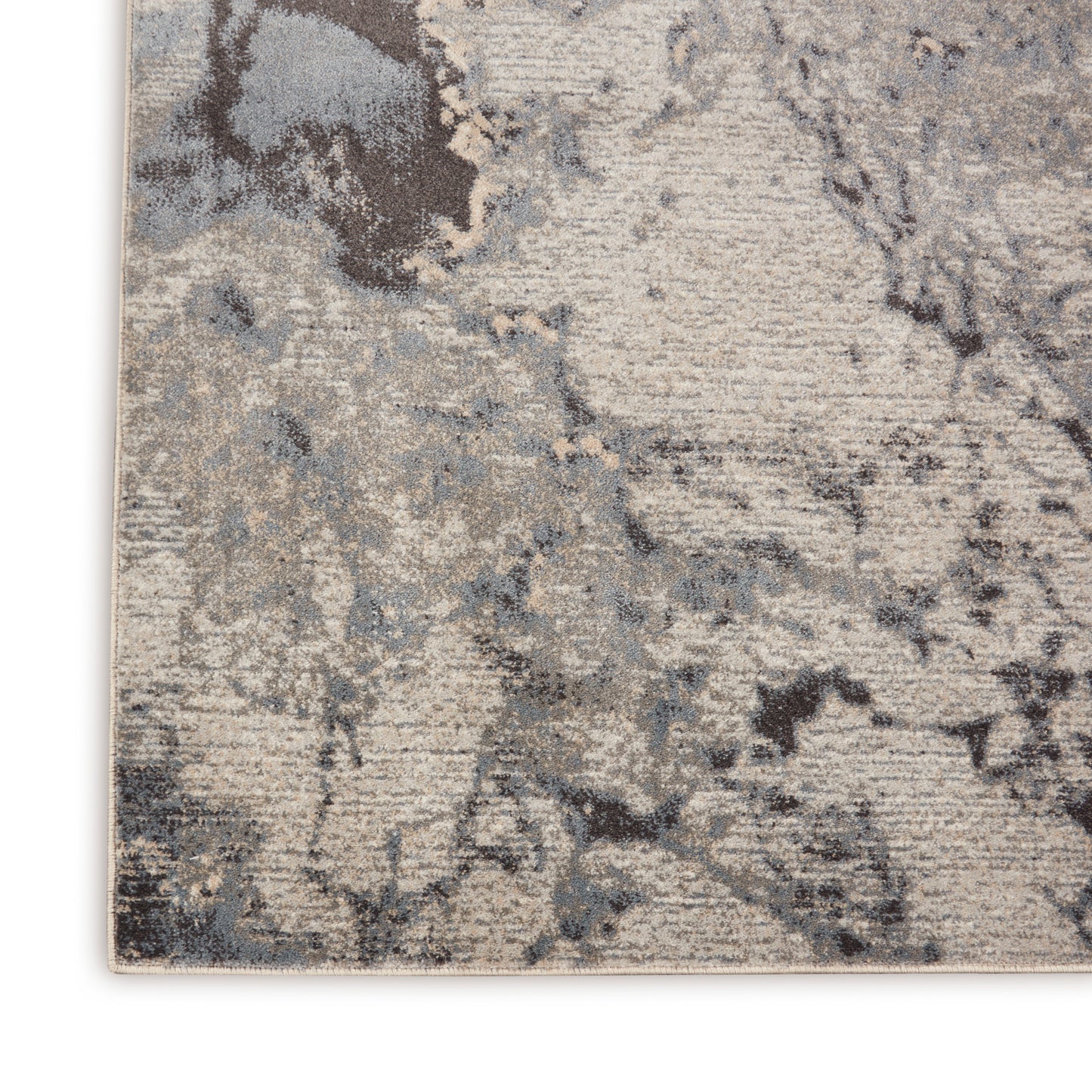 Nourison Maxell 10' x 14' Grey Modern Indoor Rug