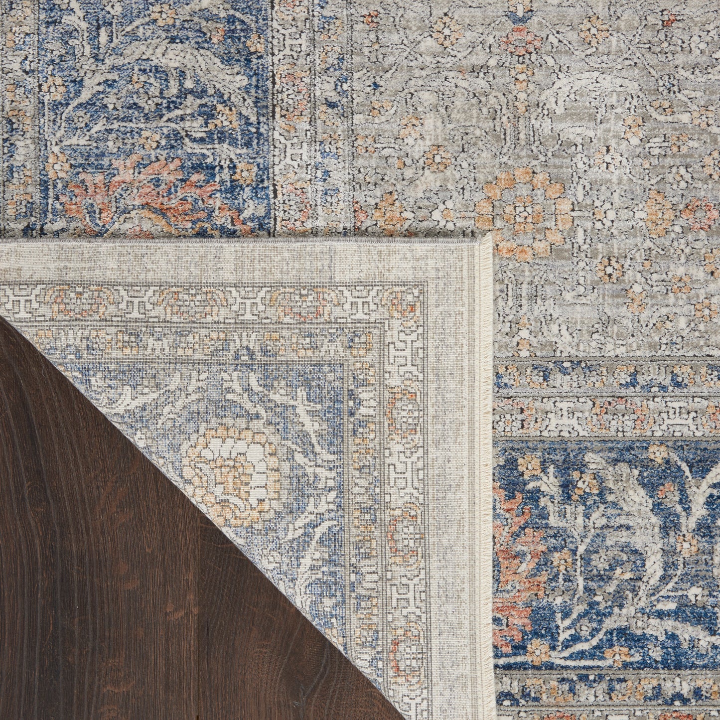 Nourison Starry Nights 9'10" x 12'6" Grey Vintage Indoor Rug