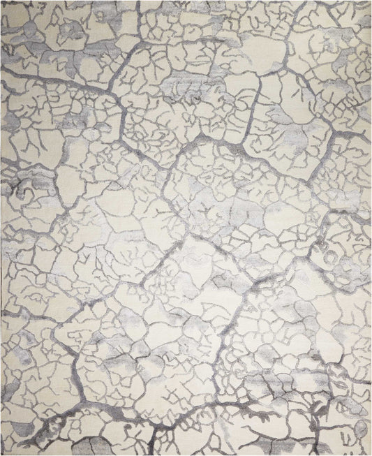 Nourison Divine 2' x 3' Ivory Modern Indoor Rug