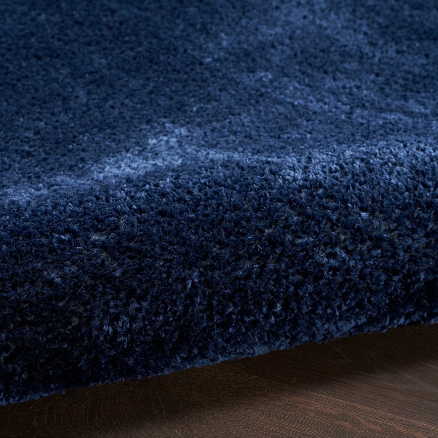 Nourison Pacific Shag 5'3" x 7'3" Navy Shag Indoor Rug