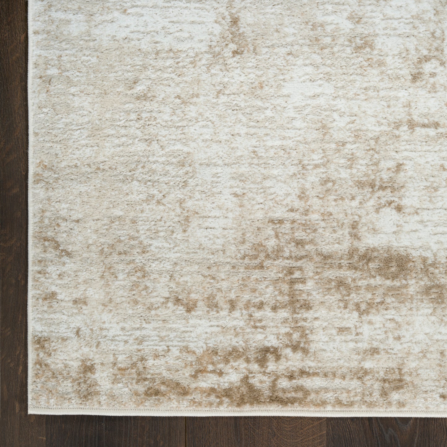 Nourison Dekor 7'10" x 9'10" Ivory Taupe Modern Indoor Rug