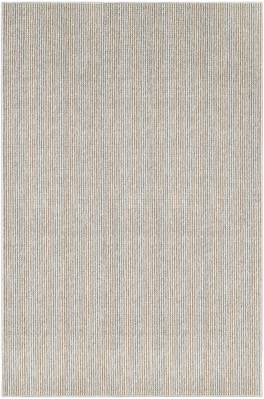 Nourison Natural Texture 3'11" x 5'11" Ivory Mocha Farmhouse Indoor Rug