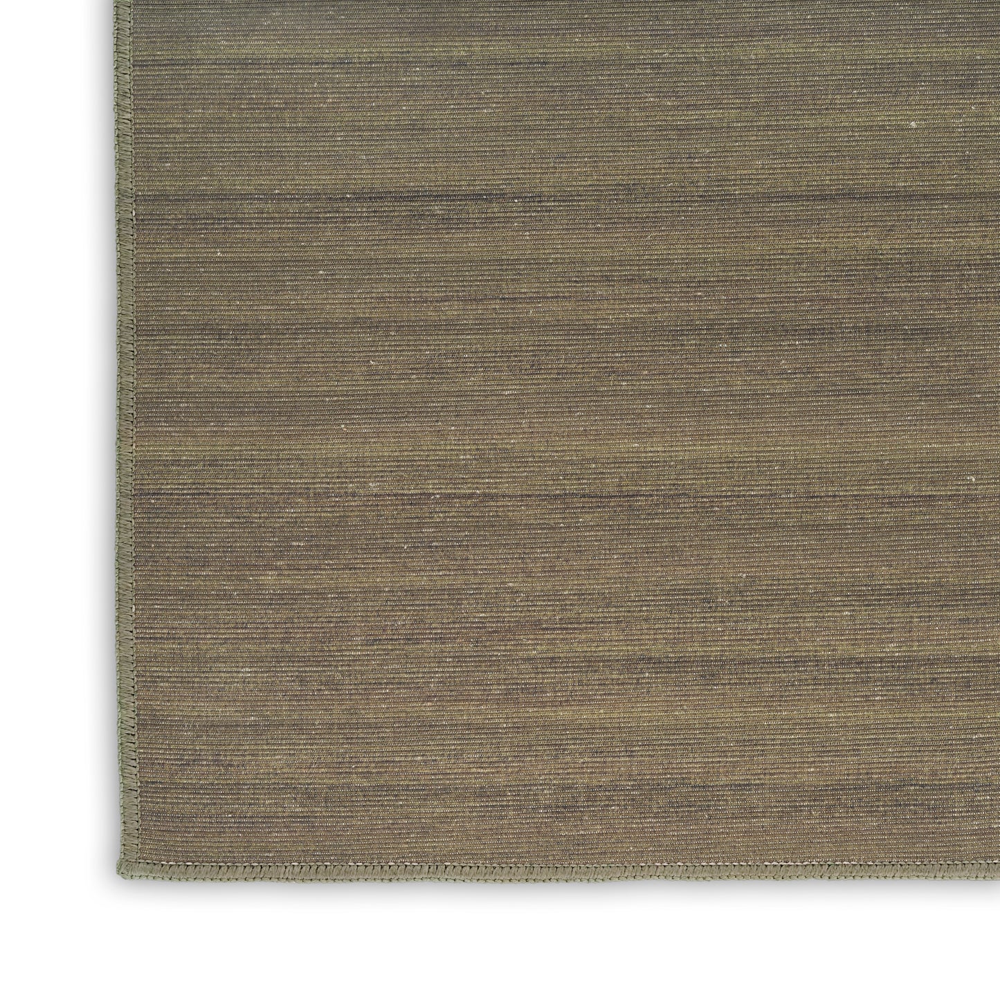 Nourison Washable Essentials 4' x 6' Green Modern Indoor Rug