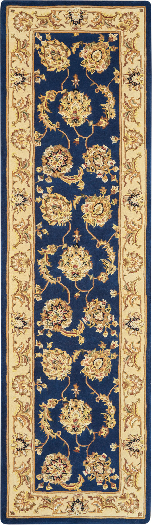 Nourison Nourison 2000 2'3" x 8' Navy Traditional Indoor Rug