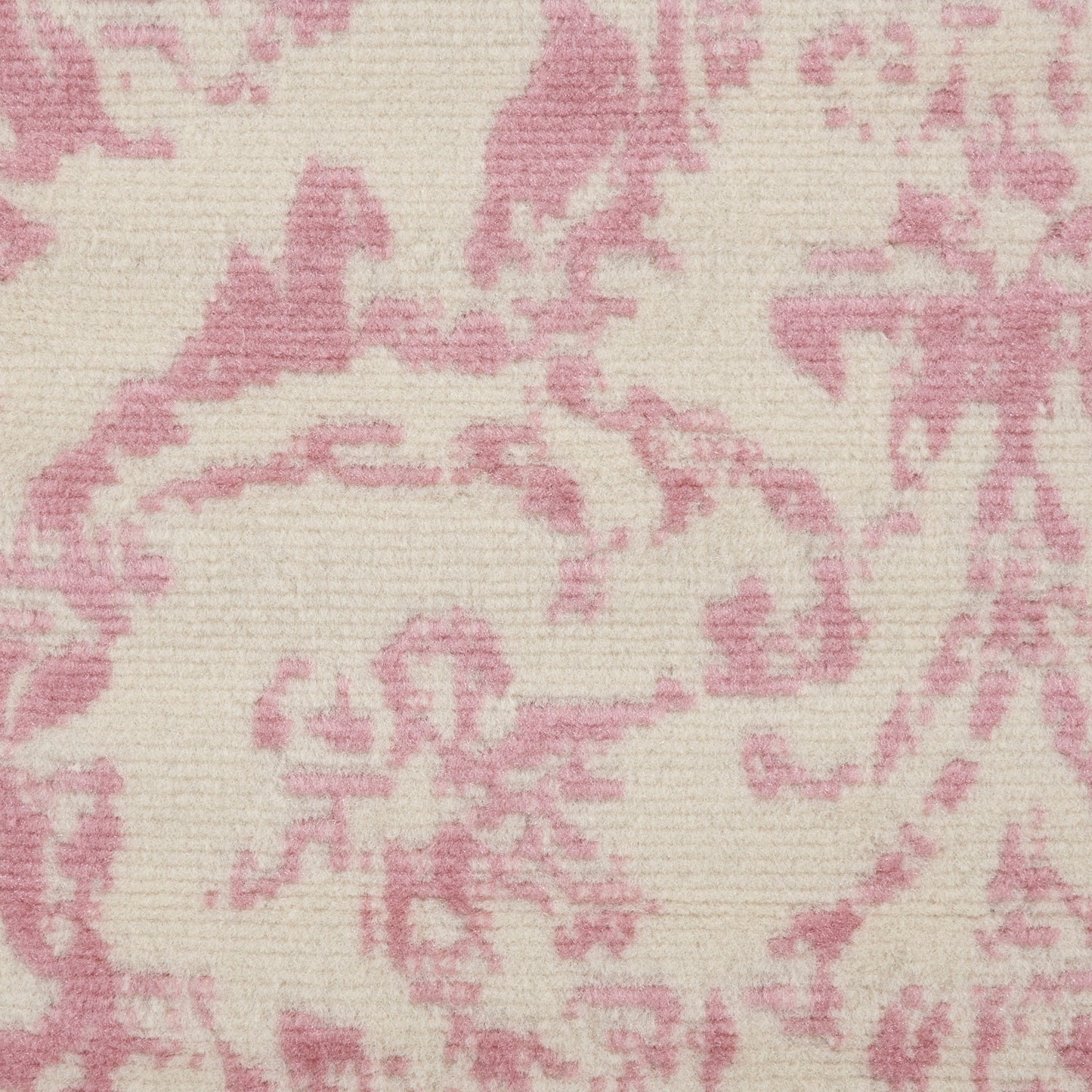 Nourison Jubilant 2' x 4' Ivory Pink Vintage Indoor Rug