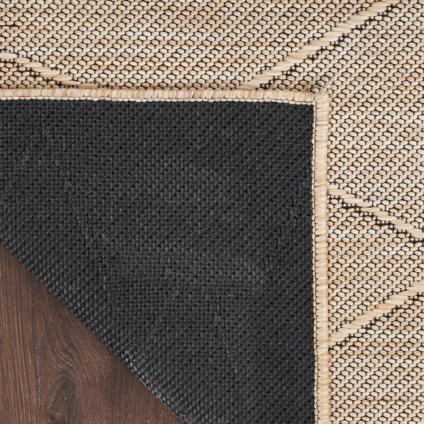Nourison Washable Solutions 3' x 5' Natural Modern Rug