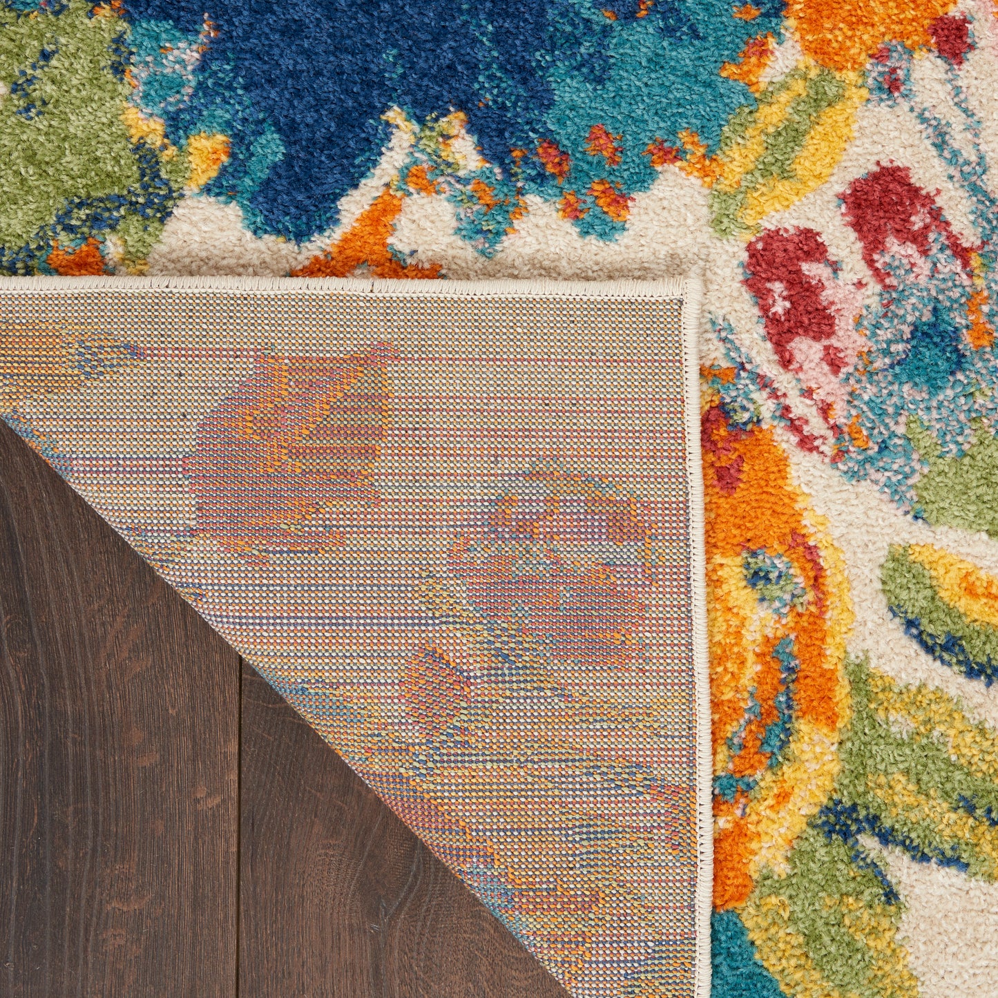 Nourison Allur 9' x 12' Ivory Multicolor Contemporary Indoor Rug