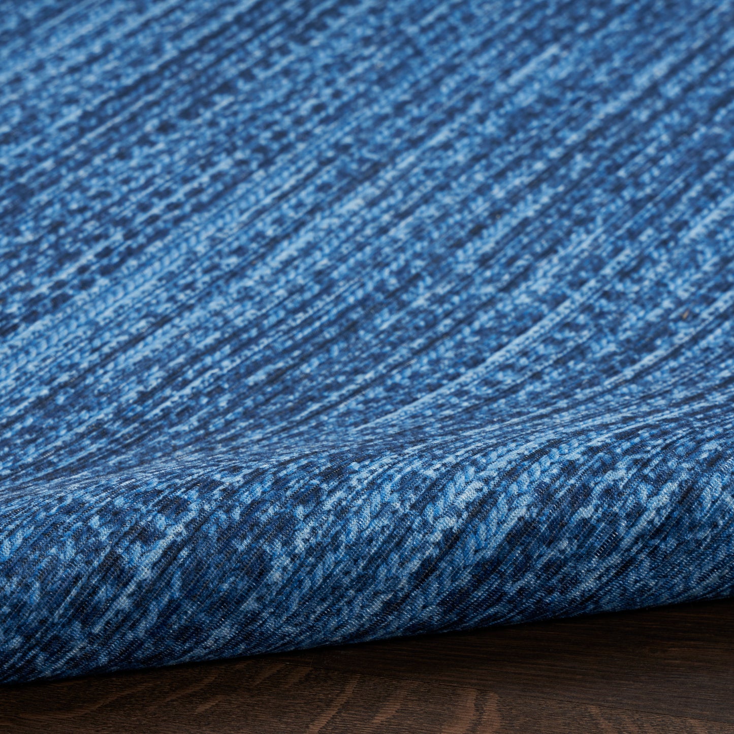 Nourison Nourison Washables 3' x 5' Blue Modern Indoor Rug