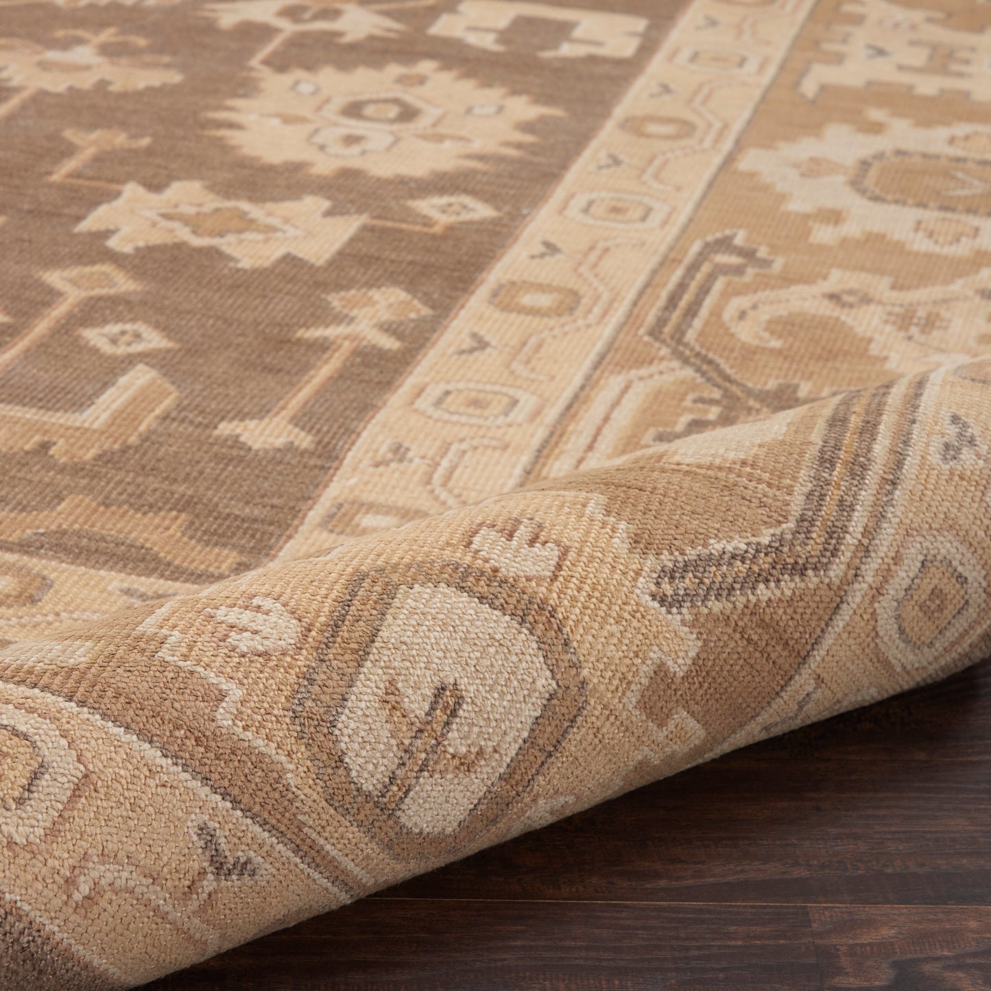Nourison Aldora 2' x 3' Mocha Vintage Indoor Rug
