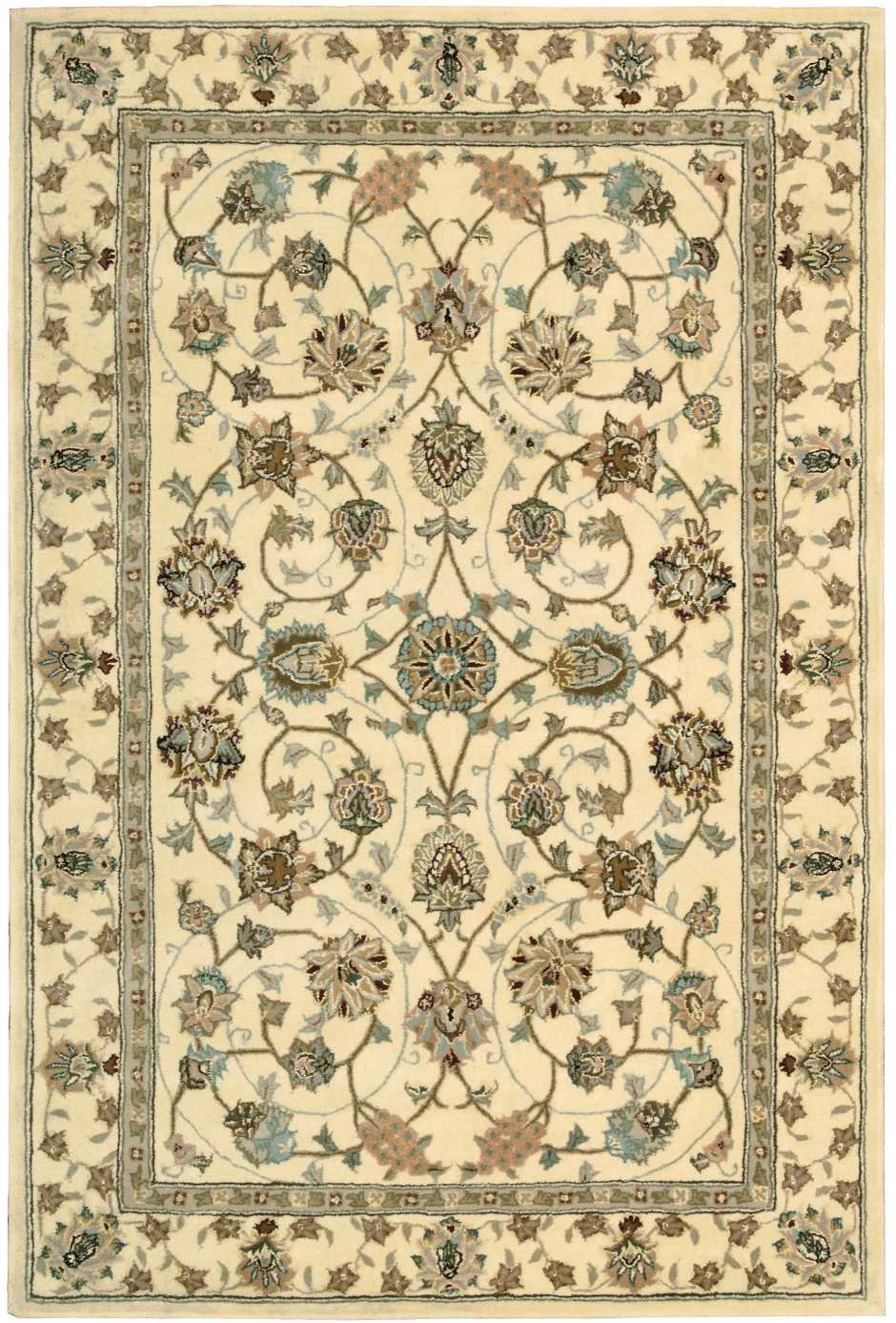 Nourison Nourison 2000 3'9" x 5'9" Ivory Traditional Indoor Rug