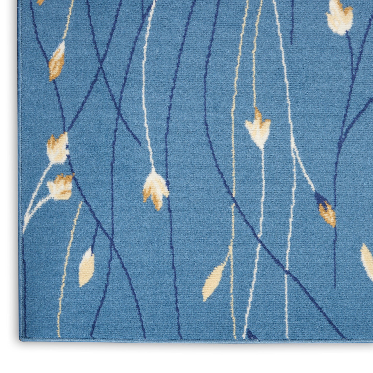 Nourison Grafix 7'10" x 9'10" Light Blue Contemporary Indoor Rug