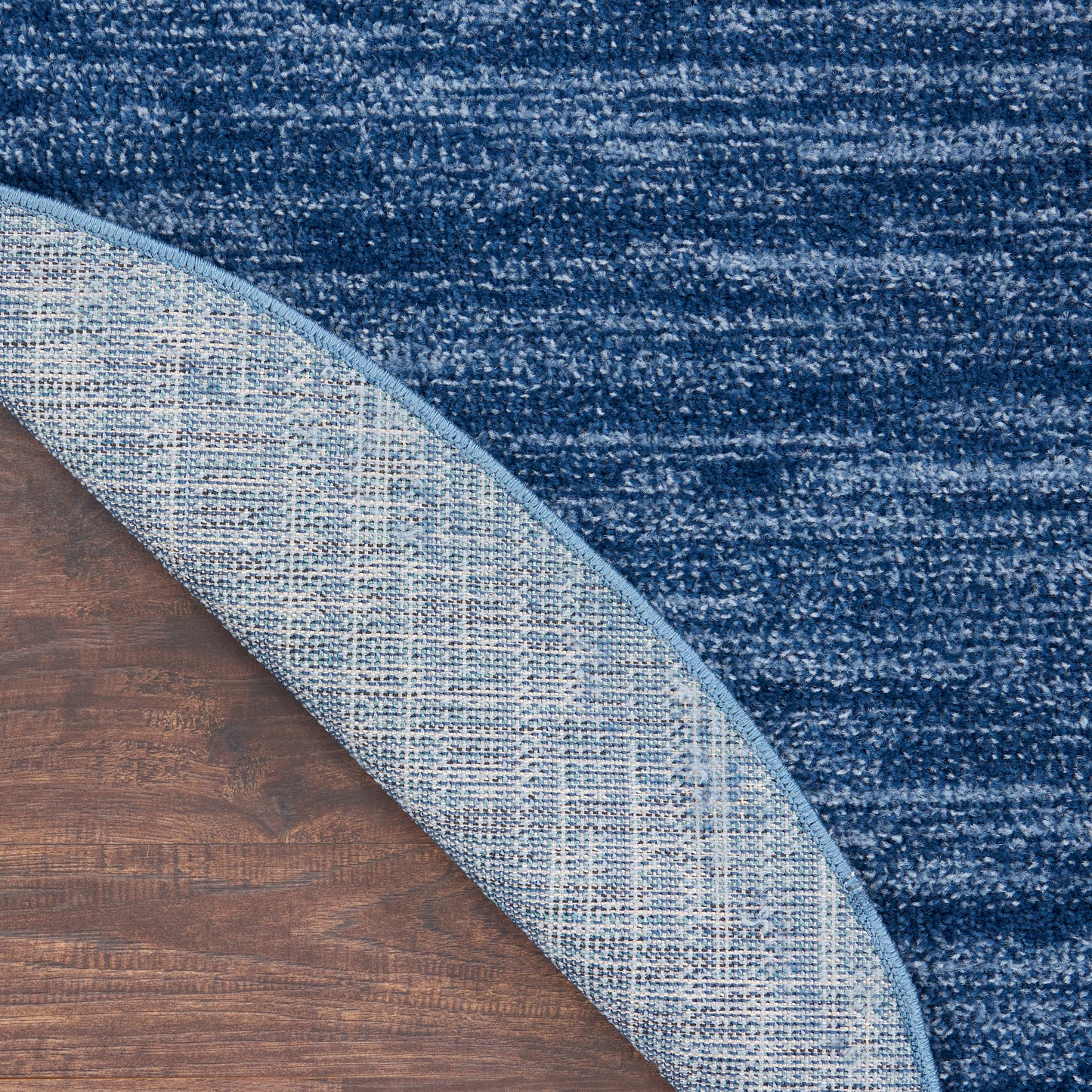Nourison Nourison Essentials 6' x 9' Oval Navy Blue Outdoor Rug