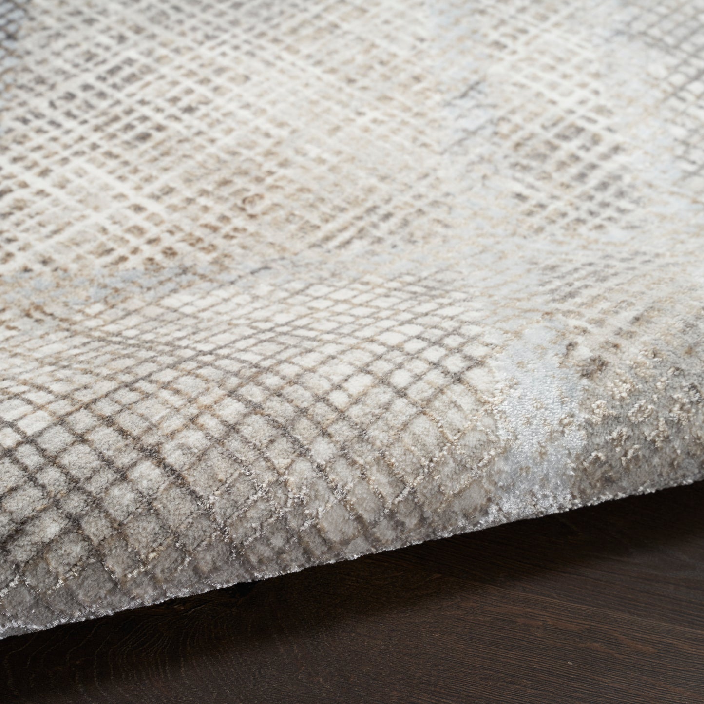 Inspire Me! Home Décor Iliana 5'3" x 7'3" Grey Modern Indoor Rug