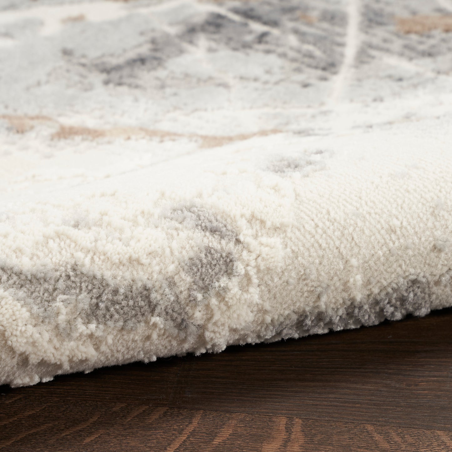 Nourison Elation 2' x 3' Ivory Grey Modern Indoor Rug