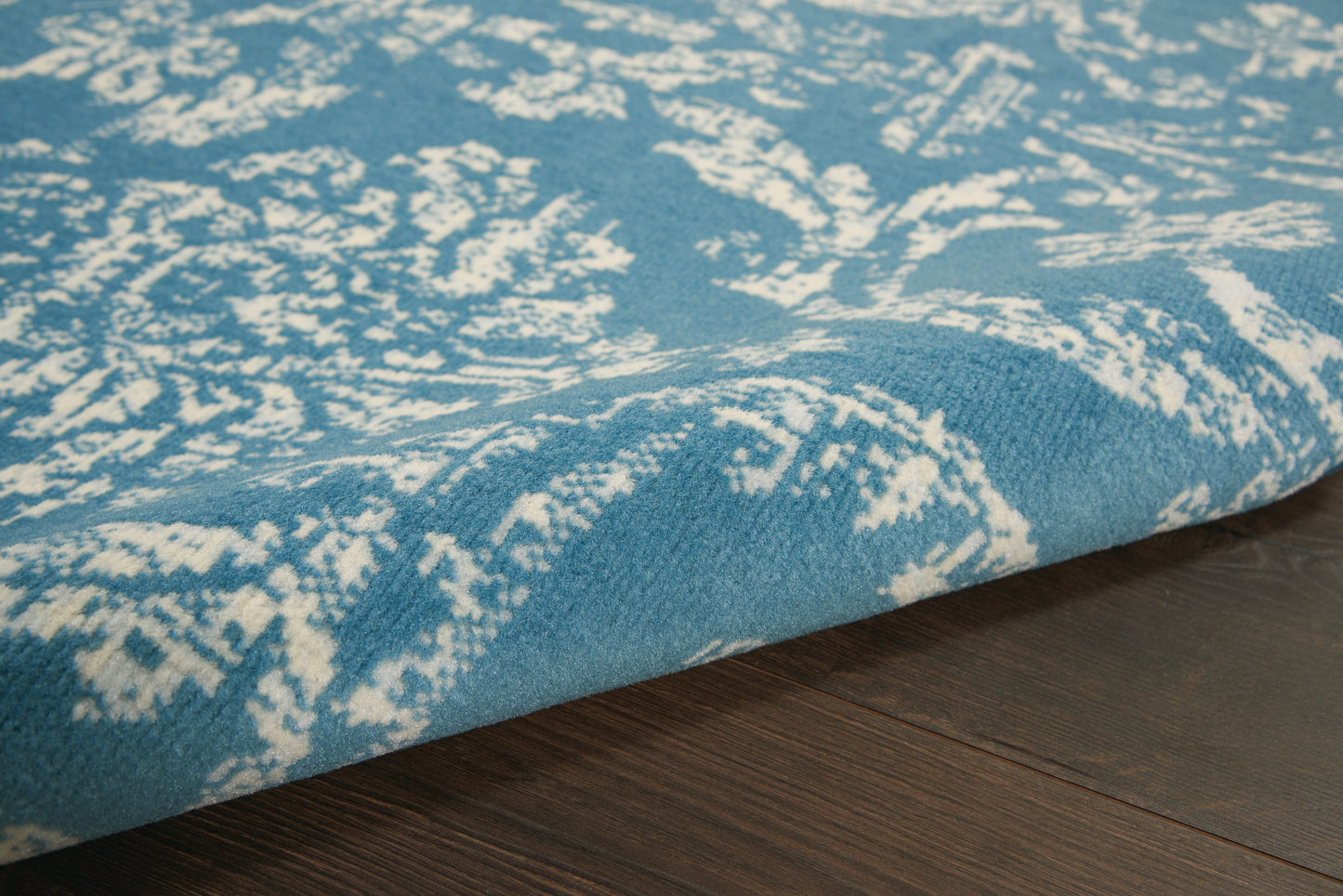 Nourison Jubilant 5'3" x 7'3" Blue Vintage Indoor Rug
