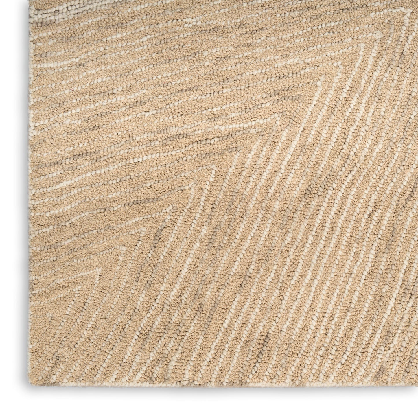 DKNY Pure Angles 8'6" x 11'6" Camel Modern Indoor Rug