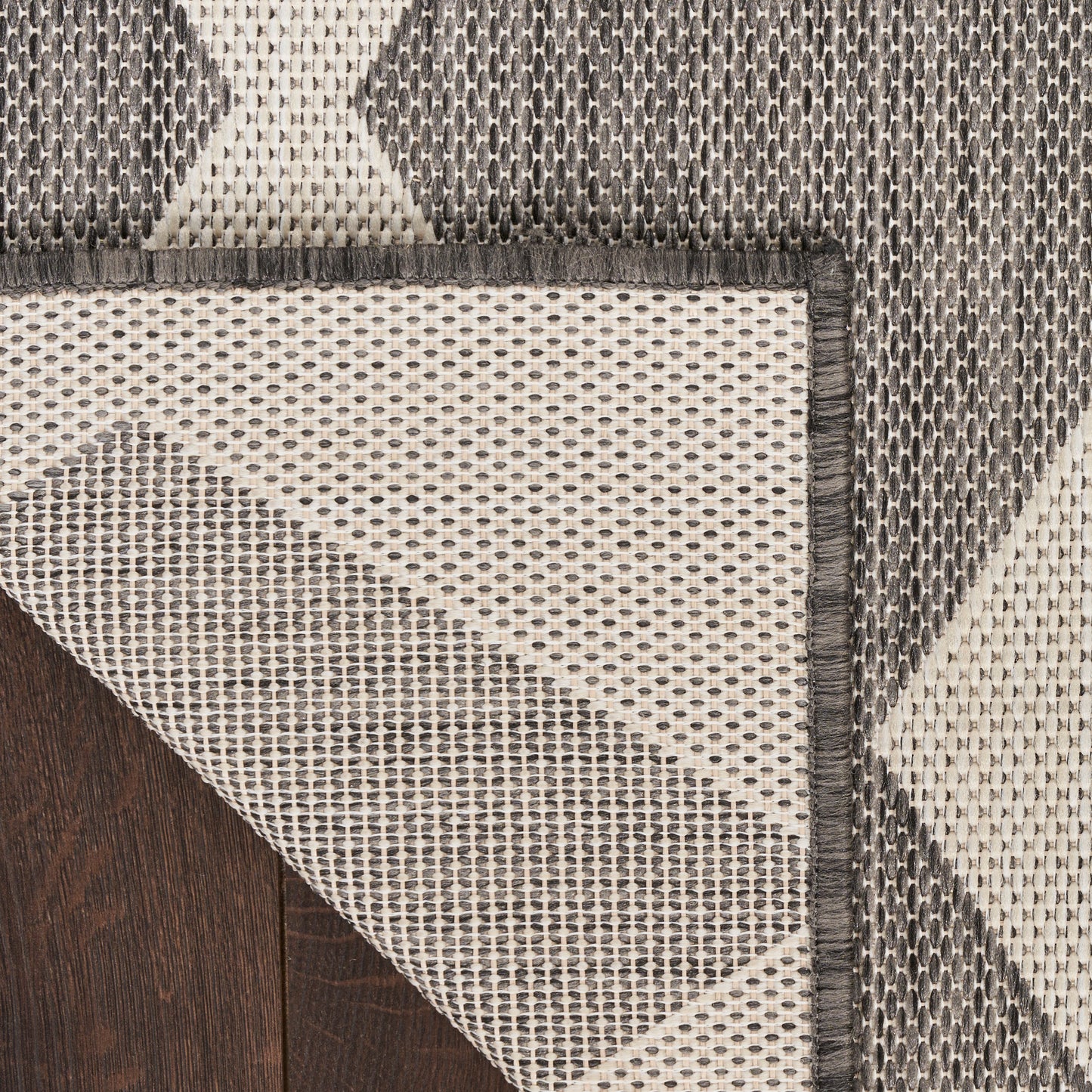 Nourison Positano 5' x 7' Charcoal Modern Rug