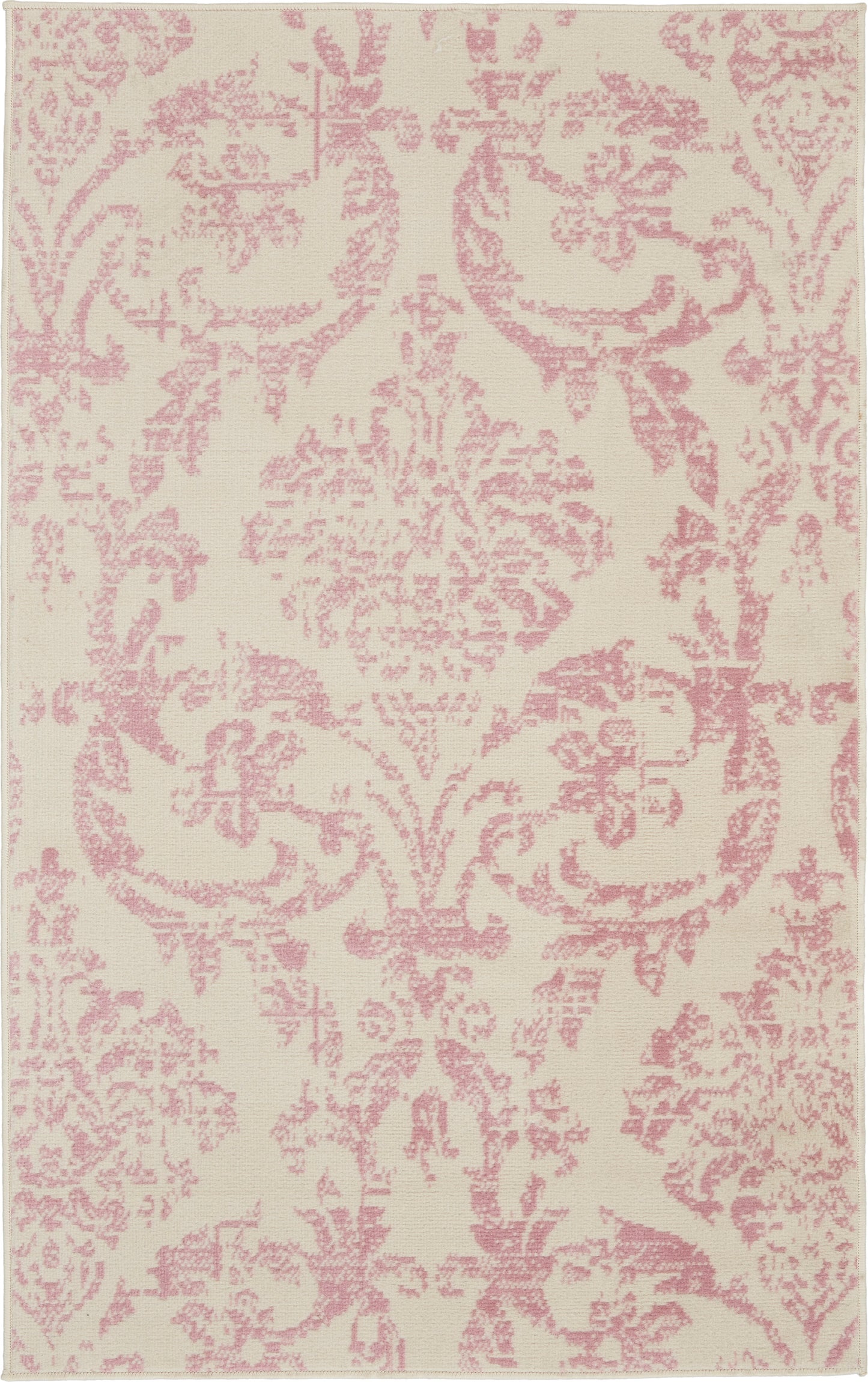 Nourison Jubilant 3' x 5' Ivory Pink Vintage Indoor Rug