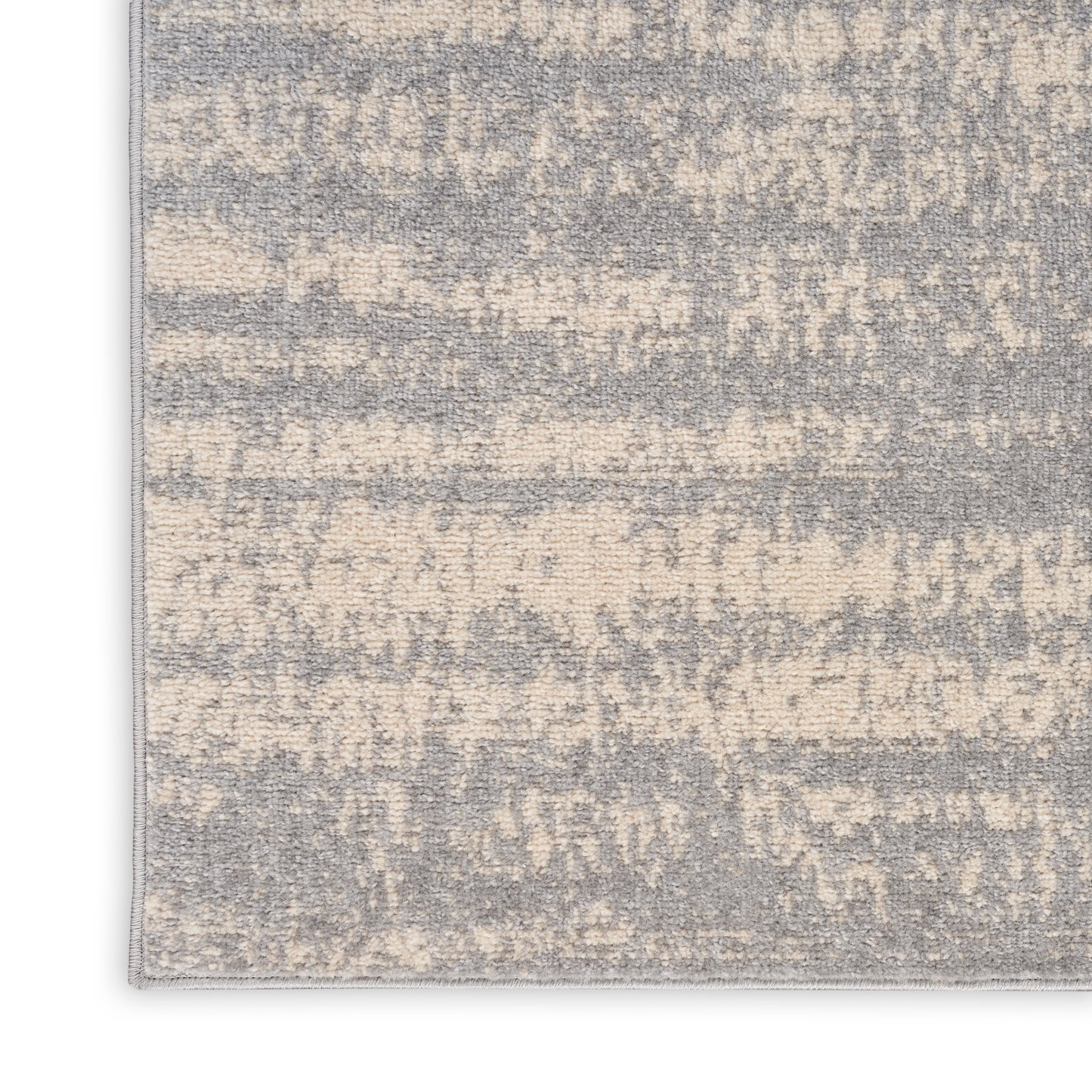 Nourison Nourison Essentials 2' x 6' Grey Beige Modern Rug