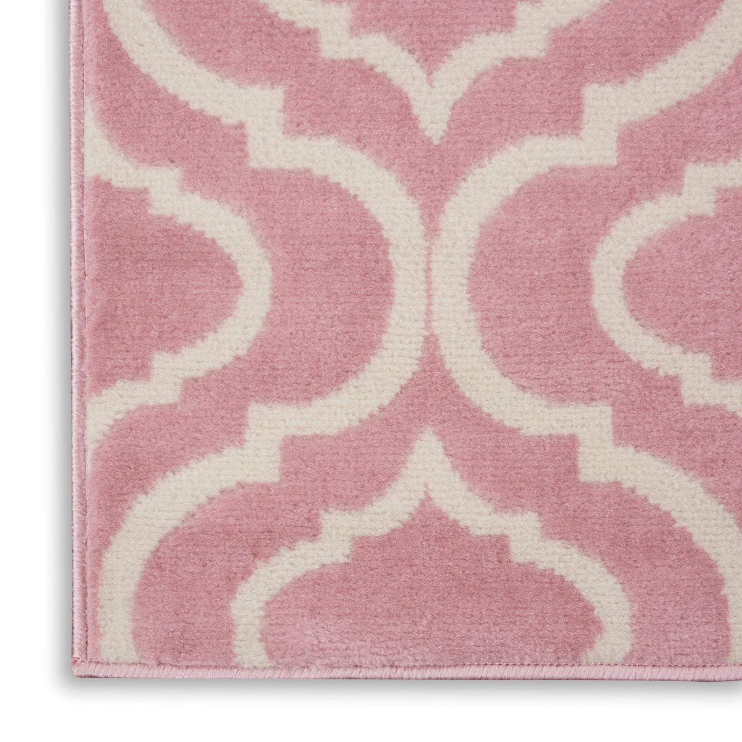 Nourison Jubilant 2' x 4' Pink Contemporary Indoor Rug