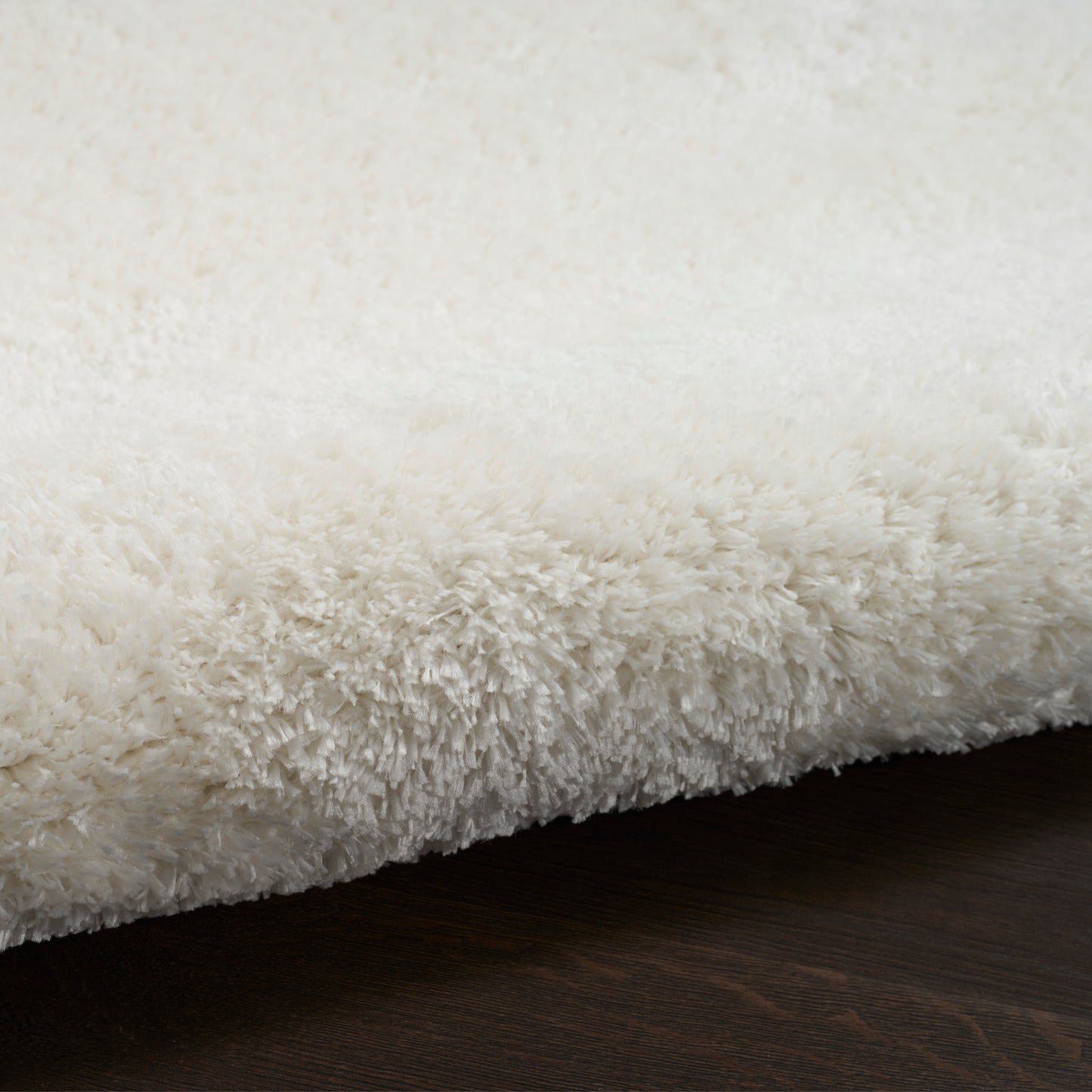 Nourison Pacific Shag 7'10" x 9'10" Ivory Shag Indoor Rug