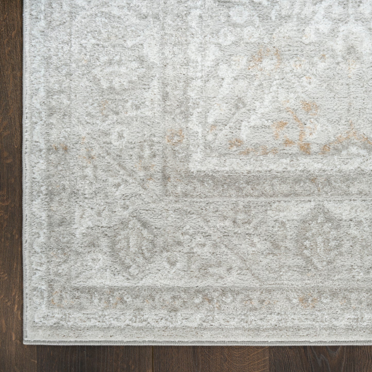 Nourison Dekor 7'10" x 9'10" Grey Vintage Indoor Rug