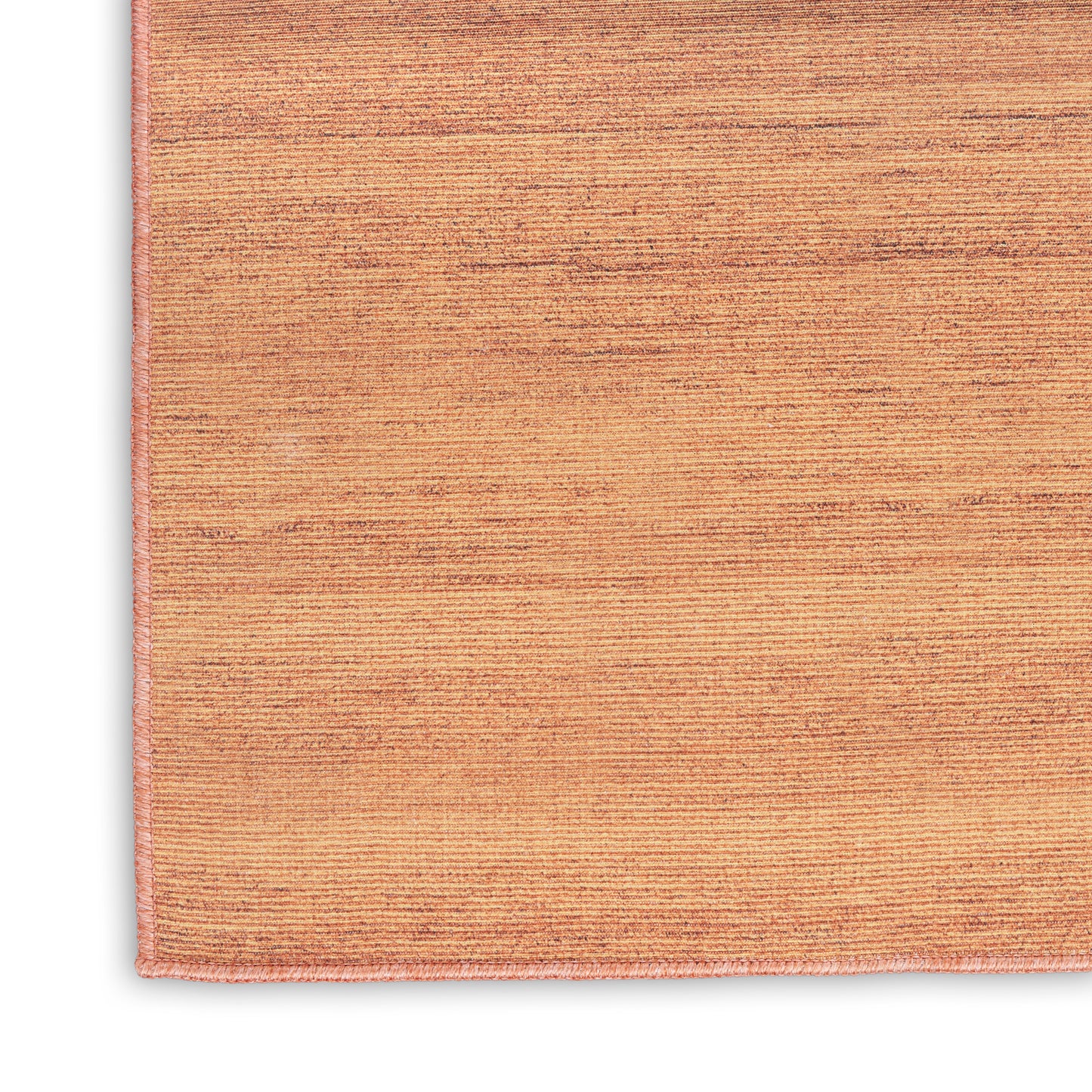 Nourison Washable Essentials 6' x 9' Copper Modern Indoor Rug
